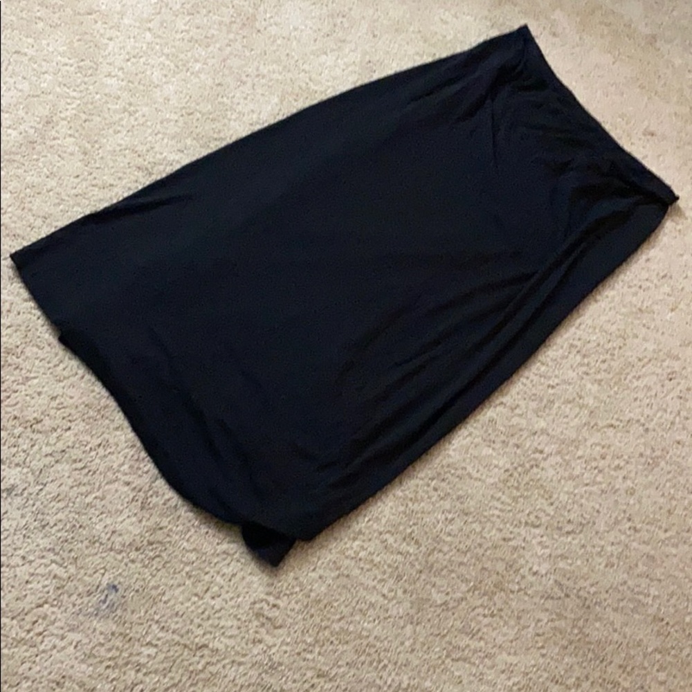 Black maxi skirt XXL